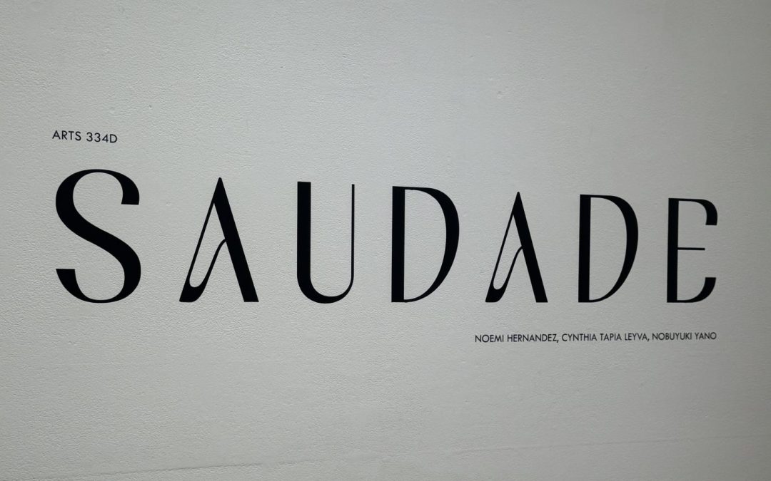 Saudade: Gallery Contributor and Art Honors Student Nobuyuki Yano in Conversation with Katie Jang
